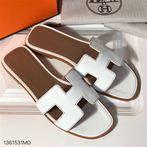 hermes slippers dames|hermes slippers women.